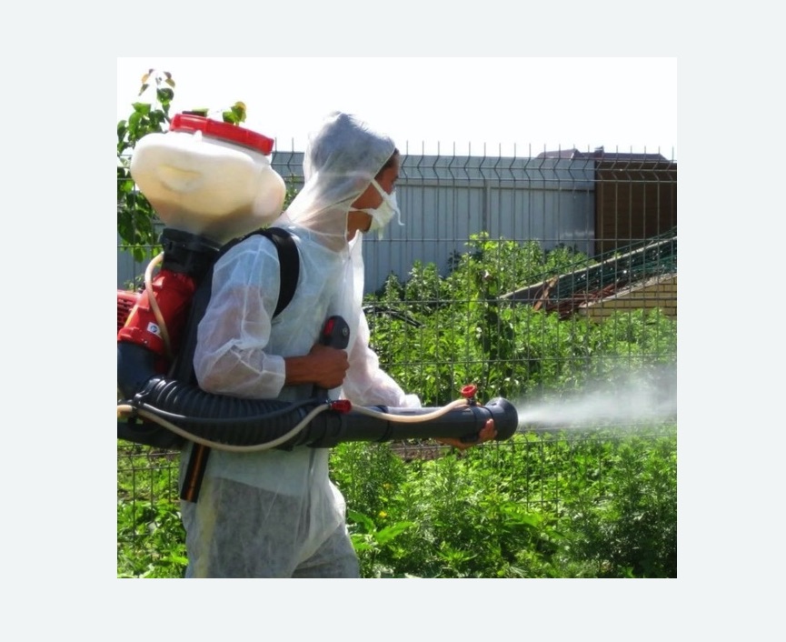 Акарицидная обработка территории в Ясенево города Москвы